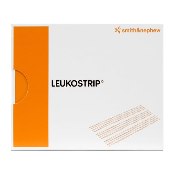 ÚLTIMAS UNIDADES - Leukostrip 13 mm x 102 mm (6 tiras): tiras adhesivas porosas para el cierre de heridas